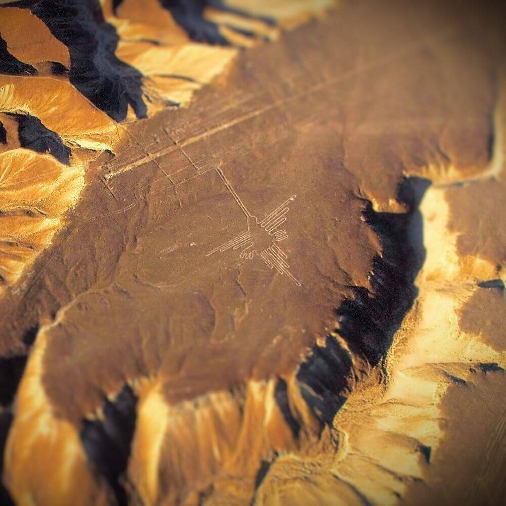 The Hummingbird Geoglyph – Nazca Lines
