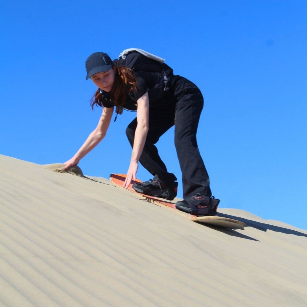 The Ultimate Sandboarding Descent